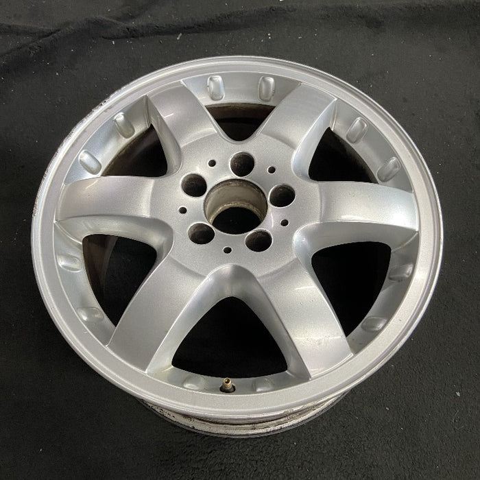 17" MERCEDES ML-CLASS 02 163 Type; ML500 17x8.5 6 spoke alloy arched spokes Original OEM Wheel Rim