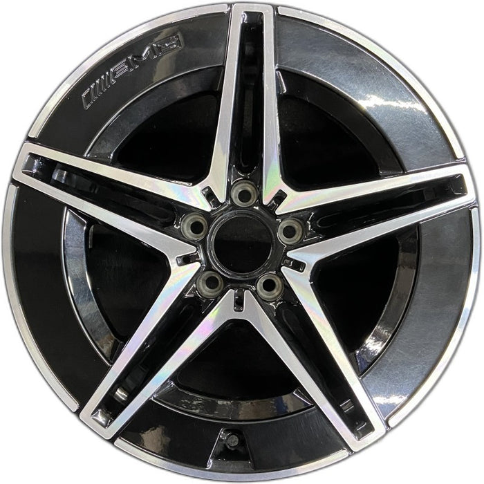 18" MERCEDES C-CLASS 22-24 206 Type Sedan 18x8.5 5 spoke double spoke Original OEM Wheel Rim