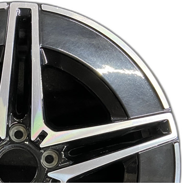 18" MERCEDES C-CLASS 22-24 206 Type Sedan 18x8.5 5 spoke double spoke Original OEM Wheel Rim