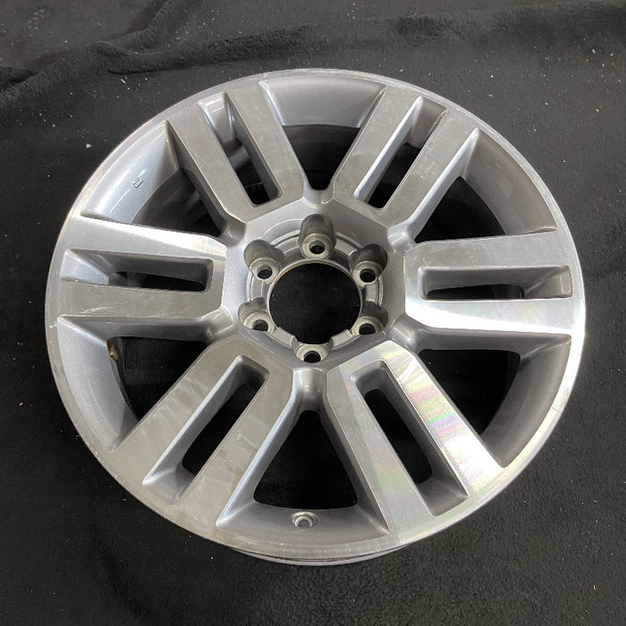 20" 4 RUNNER 10-13 20x7 alloy 6 double spoke machined silver inlay Original OEM Wheel Rim