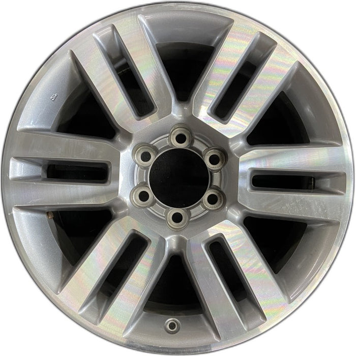 20" 4 RUNNER 10-13 20x7 alloy 6 double spoke machined silver inlay Original OEM Wheel Rim