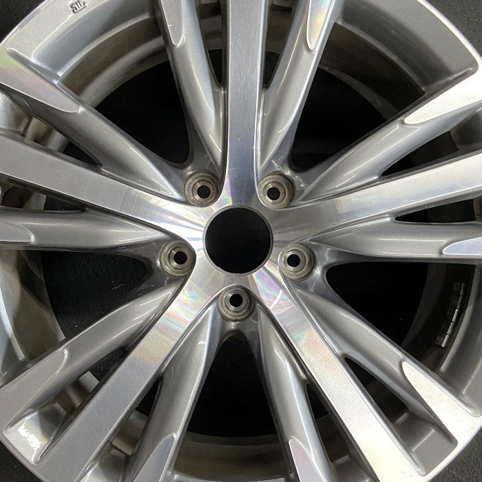 19" INFINITI Q50 18-19 19x8.5 alloy 15 spoke alternating V spoke Original OEM Wheel Rim