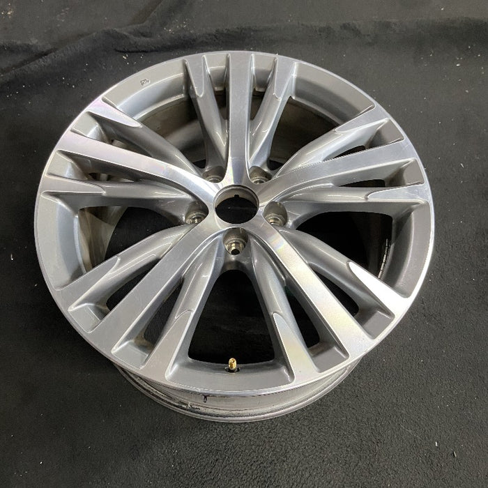 19" INFINITI Q50 18-19 19x8.5 alloy 15 spoke alternating V spoke Original OEM Wheel Rim