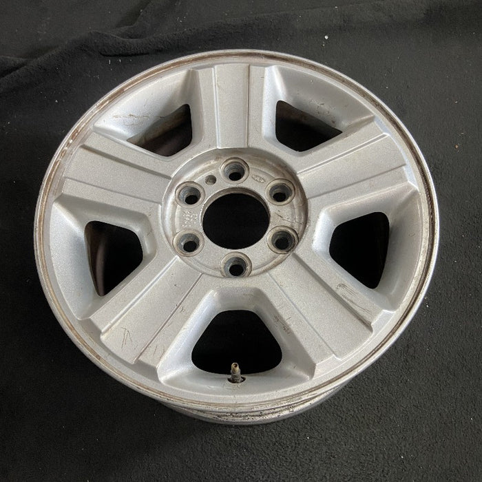 17" FORD F150 PICKUP 04 New Style 17x7.5 aluminum 5 spoke grooved spokes w/o dark paint Original OEM Wheel Rim