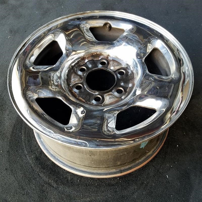 17" FORD F150 PICKUP 04 New Style 17x7.5 steel chrome clad Original OEM Wheel Rim