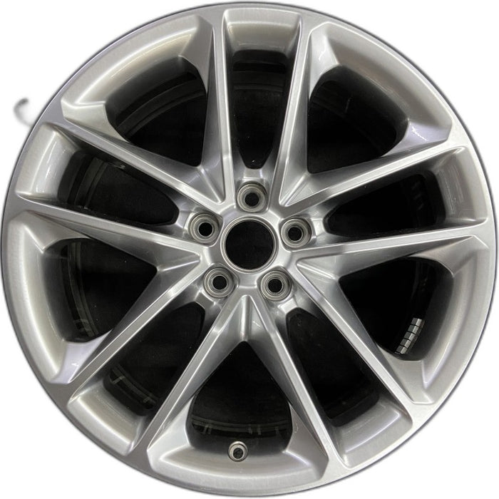 20" CHALLENGER 22 20x8 aluminum 5 spoke double spoke satin carb opt WHC Original OEM Wheel Rim