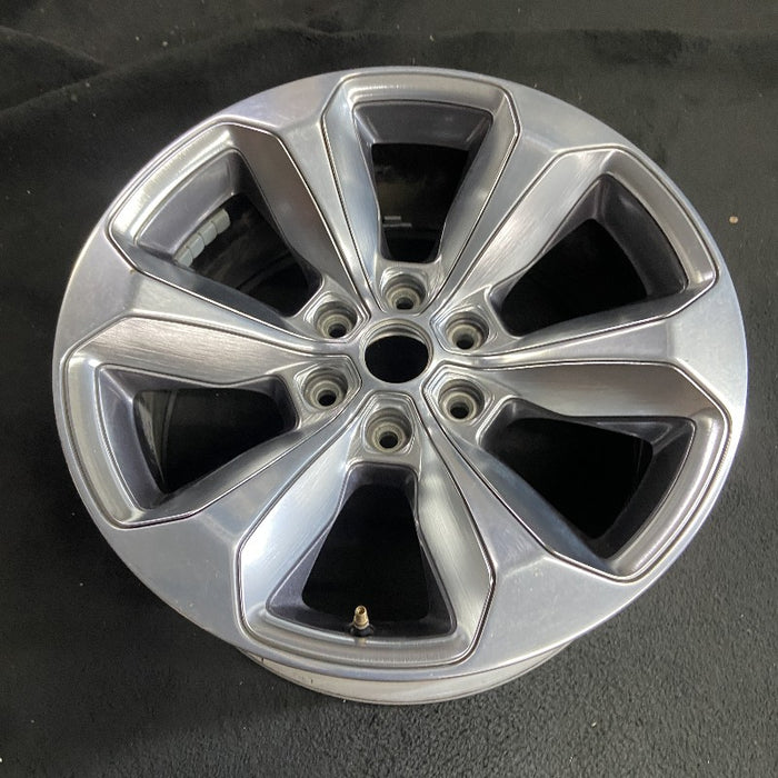 20" DODGE 1500 PICKUP 19 6 lug 20x9 6 spoke solid spoke opt WRR partial chrome clad Original OEM Wheel Rim