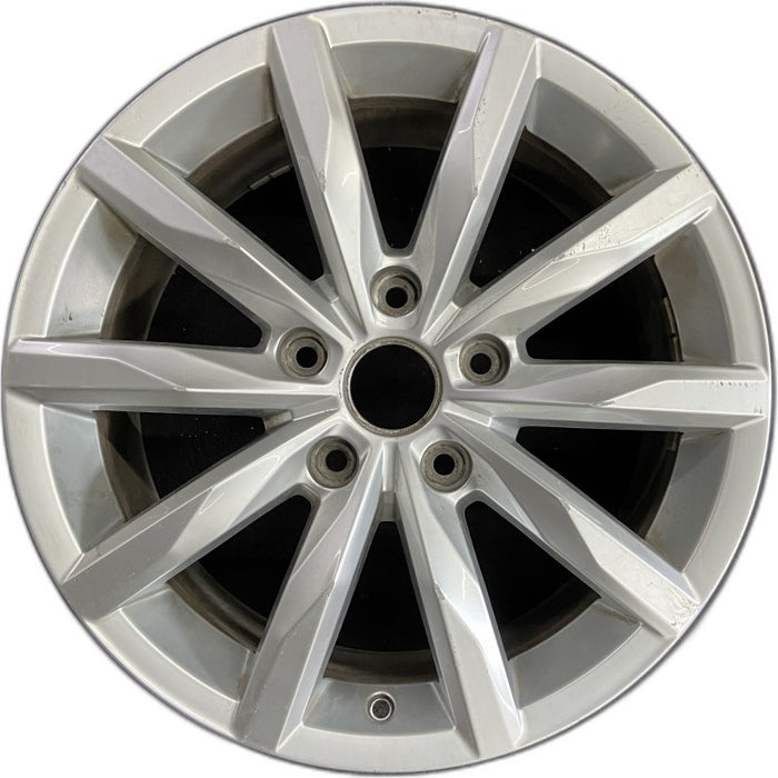 18" TOUAREG 17 18x8 alloy 10 spoke opt C5G Original OEM Wheel Rim