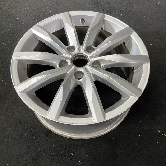 18" TOUAREG 17 18x8 alloy 10 spoke opt C5G Original OEM Wheel Rim