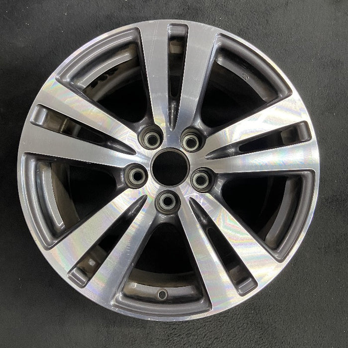 18" PILOT 16-18 18x8 alloy 5 double spoke factory installed machined face Original OEM Wheel Rim