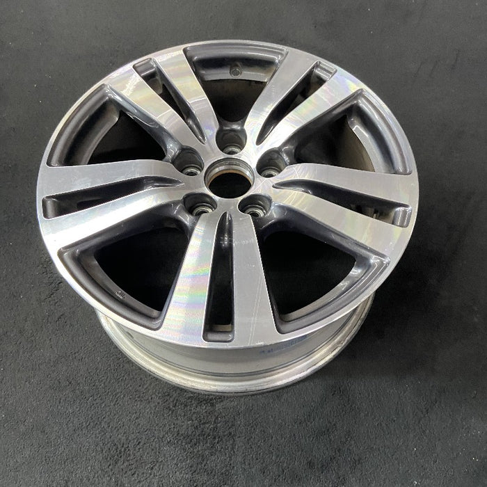 18" PILOT 16-18 18x8 alloy 5 double spoke factory installed machined face Original OEM Wheel Rim