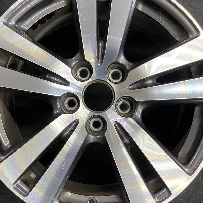 18" PILOT 16-18 18x8 alloy 5 double spoke factory installed machined face Original OEM Wheel Rim