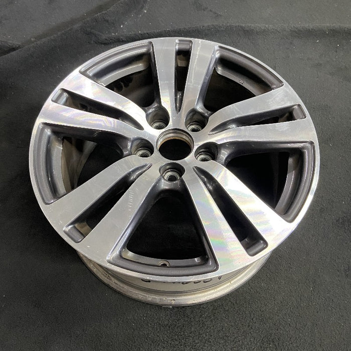 18" PILOT 16-18 18x8 alloy 5 double spoke factory installed machined face Original OEM Wheel Rim