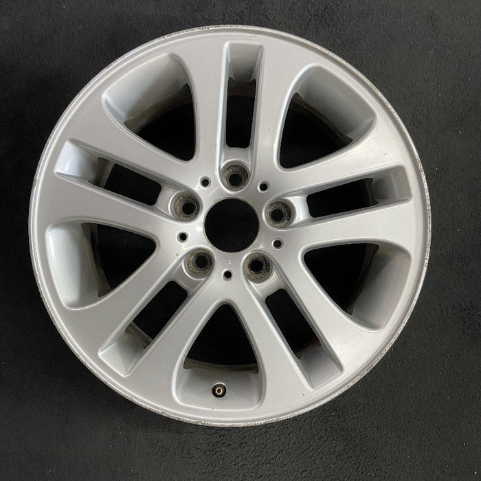 17" BMW 320i 01-05 Sdn Canada market 17x7 alloy 10 spoke 5 triangle holes Original OEM Wheel Rim