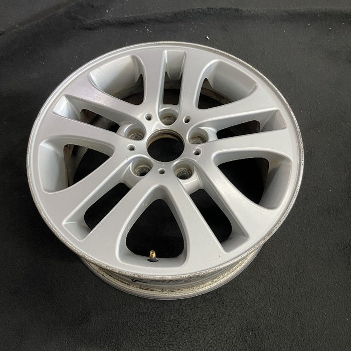 17" BMW 320i 01-05 Sdn Canada market 17x7 alloy 10 spoke 5 triangle holes Original OEM Wheel Rim