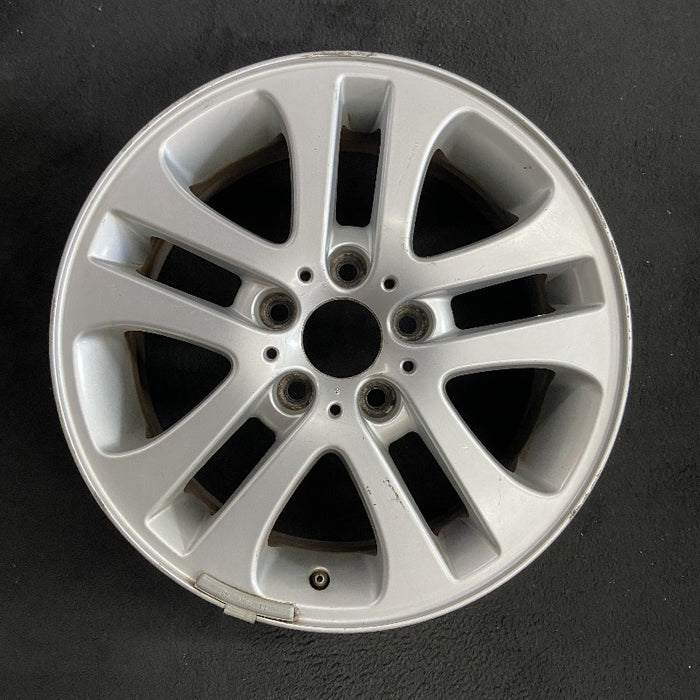 17" BMW 320i 01-05 Sdn Canada market 17x7 alloy 10 spoke 5 triangle holes Original OEM Wheel Rim