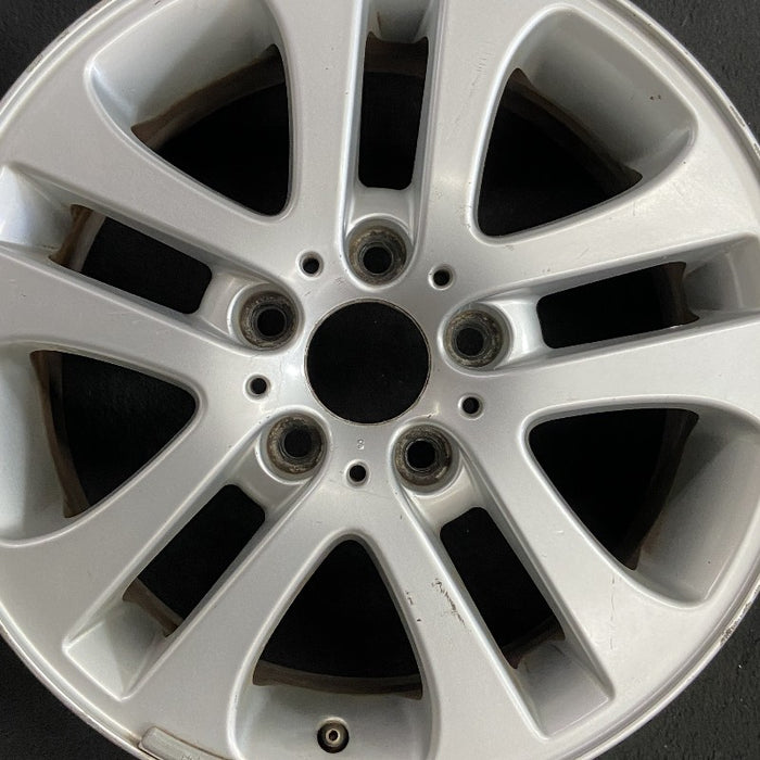 17" BMW 320i 01-05 Sdn Canada market 17x7 alloy 10 spoke 5 triangle holes Original OEM Wheel Rim