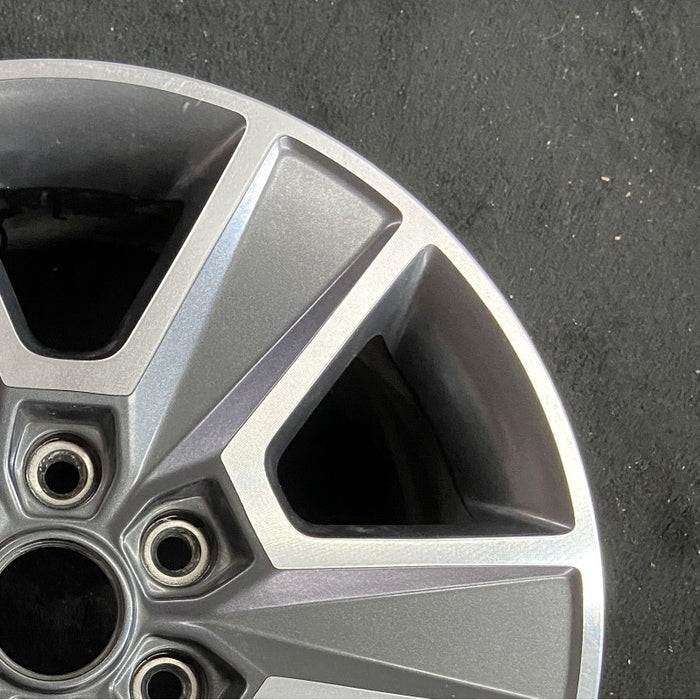 18" FORD F150 PICKUP 15-16 18x7.5 aluminum 6 spoke machined face with spoke pockets Original OEM Wheel Rim