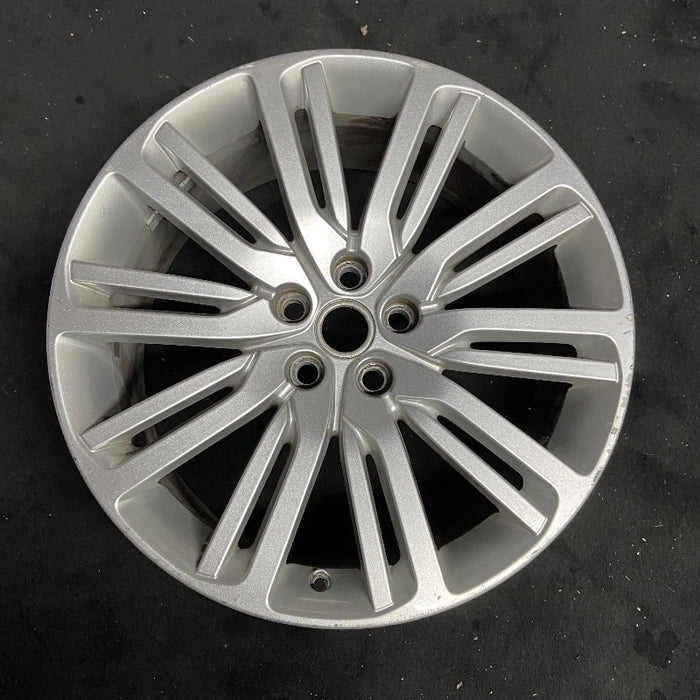 21" DISCOVERY 17-18 21x9.5 alloy 10 spoke split spoke silver Original OEM Wheel Rim