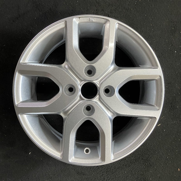 16" CUBE 09-11 16x6 alloy finish 4 spoke U spoke design dealer accessory silver Original OEM Wheel Rim