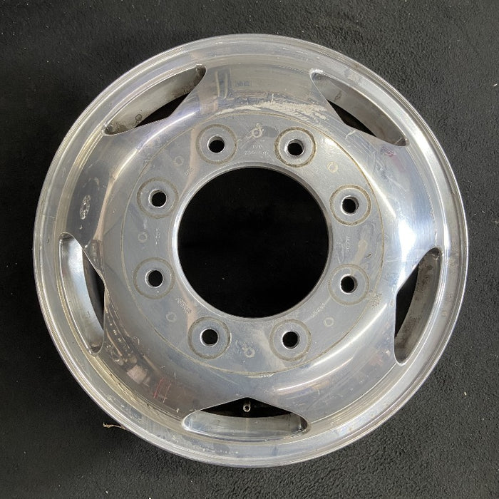 17" SIERRA 3500 PICKUP 11-17 DRW 17x6.5 forged polished aluminum opt RS7 frt Original OEM Wheel Rim