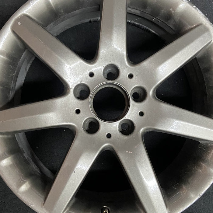 17" MERCEDES C-CLASS 02 203 Type; C230 Cpe 17x7.5 7 spoke Original OEM Wheel Rim