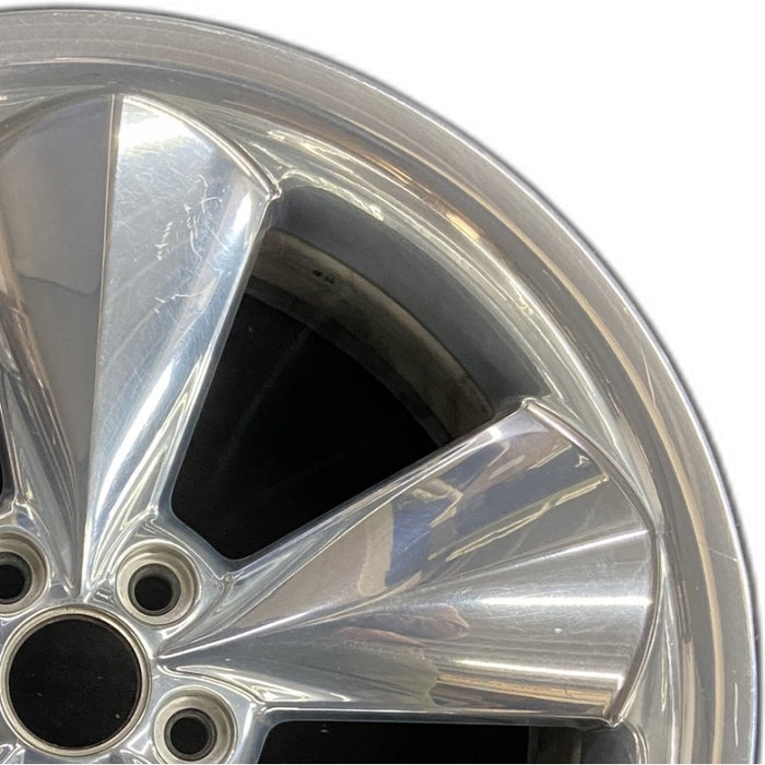 20" CHALLENGER 15-17 20x8 aluminum 5 individual spokes polished Original OEM Wheel Rim