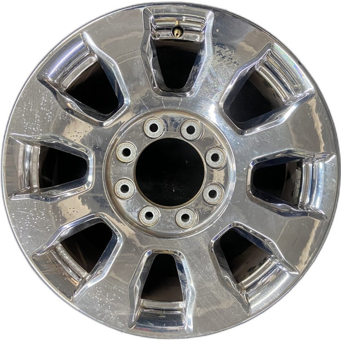 20" FORD F250SD PICKUP 17 20x8 aluminum TPMS 8 spoke chrome 8" center cap ID HC3C-1007-GA Original OEM Wheel Rim