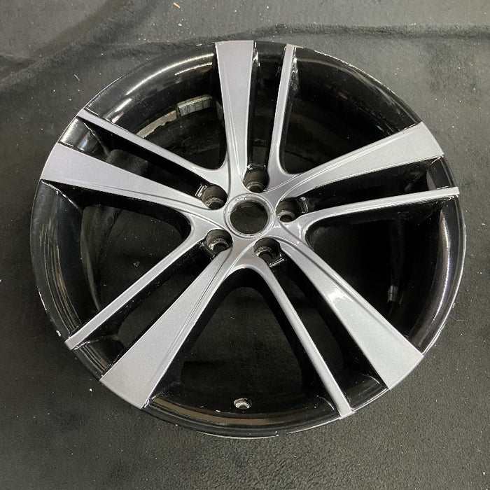 20" F TYPE 14-17 20x9 alloy 5 split spoke wide narrow spoke black Original OEM Wheel Rim