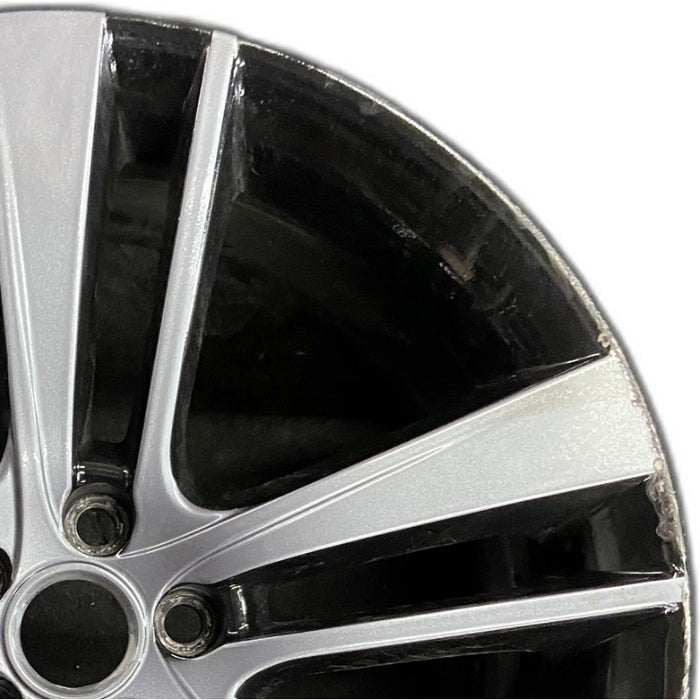 20" F TYPE 14-17 20x9 alloy 5 split spoke wide narrow spoke black Original OEM Wheel Rim