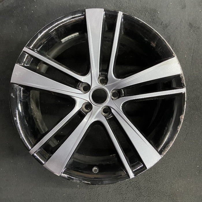 20" F TYPE 14-17 20x9 alloy 5 split spoke wide narrow spoke black Original OEM Wheel Rim