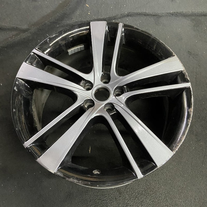 20" F TYPE 14-17 20x9 alloy 5 split spoke wide narrow spoke black Original OEM Wheel Rim