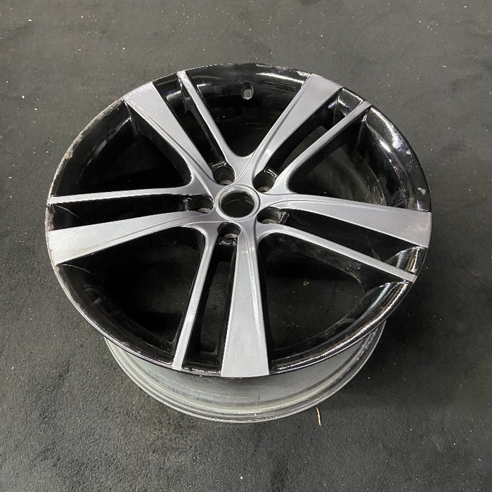 20" F TYPE 14-17 20x9 alloy 5 split spoke wide narrow spoke black Original OEM Wheel Rim