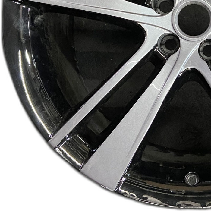 20" F TYPE 14-17 20x10.5 alloy 5 split spoke wide narrow spoke black Original OEM Wheel Rim