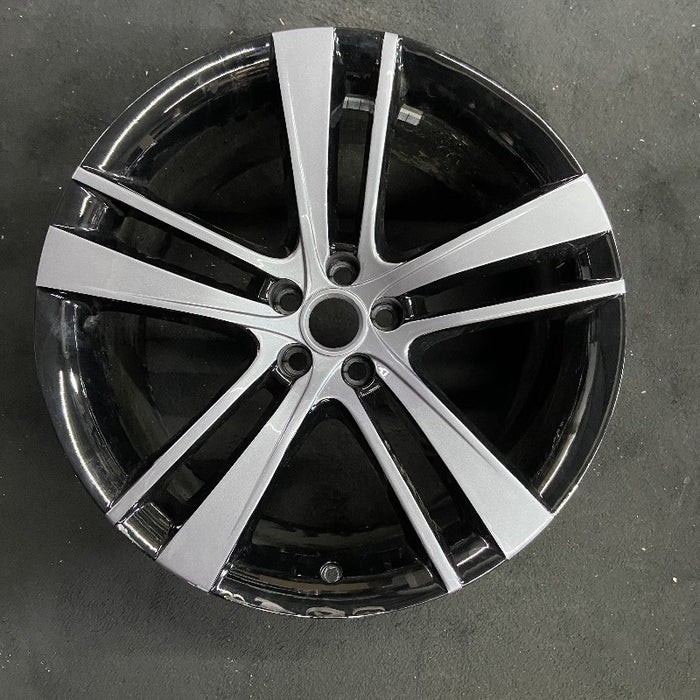 20" F TYPE 14-17 20x10.5 alloy 5 split spoke wide narrow spoke black Original OEM Wheel Rim