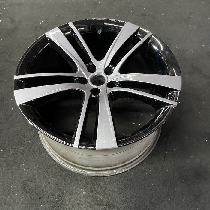 20" F TYPE 14-17 20x10.5 alloy 5 split spoke wide narrow spoke black Original OEM Wheel Rim