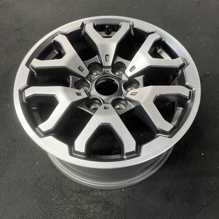 17" FORD F150 RAPTOR 21-23 17x8.5 aluminum 6 spoke V spoke silver Original OEM Wheel Rim