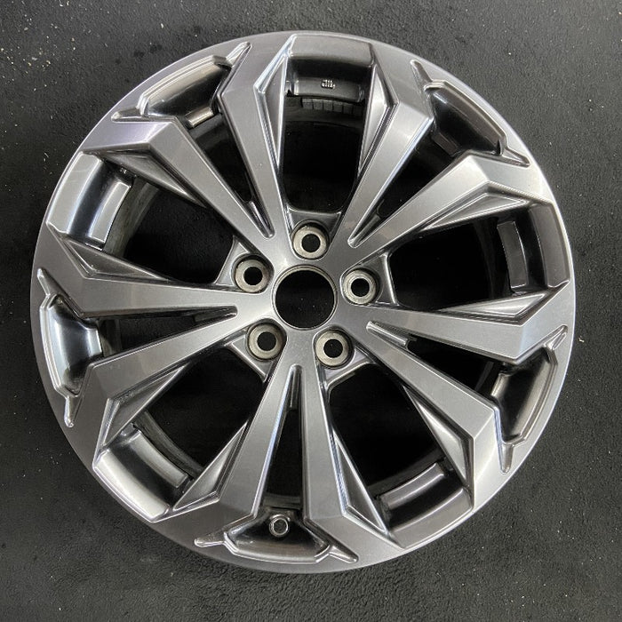 18" RAV4 22 18x7 alloy 5 spoke split spoke gray Original OEM Wheel Rim