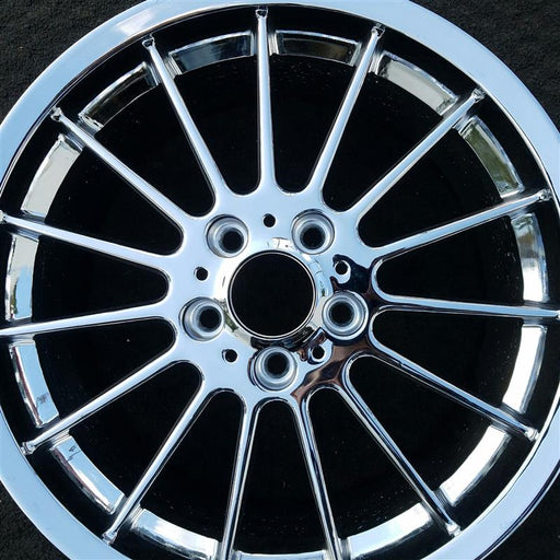 18" BMW 530i 04-07 18x8 (alloy), 15 spoke, single spoke (front) Original OEM Wheel Rim 59477 - OEM WHEEL SHOP