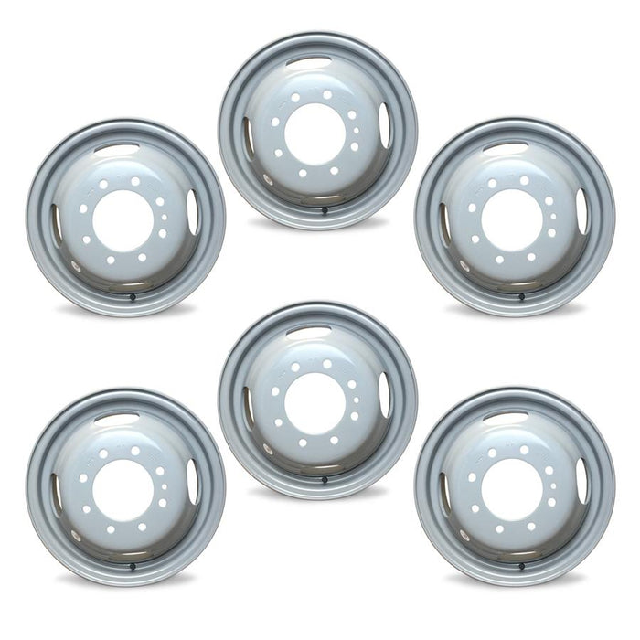 Set of 6 New 16” REPLACEMENT STEEL WHEELS RIM FOR 1999-2004 FORD F350 OEM Quality SUPER DUTY