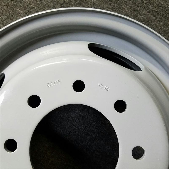 NEW 16"X6" INCH 1988-2002 CHEVROLET 30 EXPRESS VAN 3500 PICKUP GMC 3500 PICKUP SAVANA VAN FORWARD CONTROL Steel Wheel Rim OEM Quality