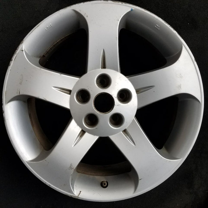 18" MURANO 03-05 18x7-1/2 alloy 5 spoke painted finish Original OEM Wheel Rim