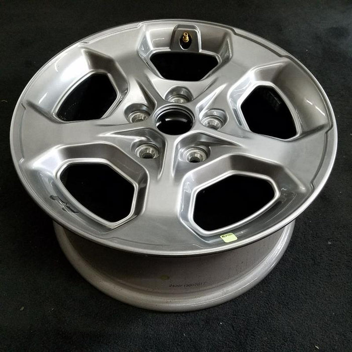 17" JEEP GLADIATOR 20 17x7-1/2 aluminum 5 spoke solid spoke w/o recessed spoke Original OEM Wheel Rim