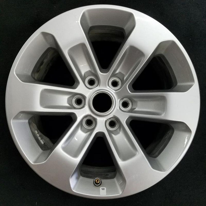 18" CHRYSLER DODGE 1500 PICKUP 19-21 new style 6 lug wheel 18x8 aluminum road wheel 6 spoke opt WBC painted Original OEM Wheel Rim