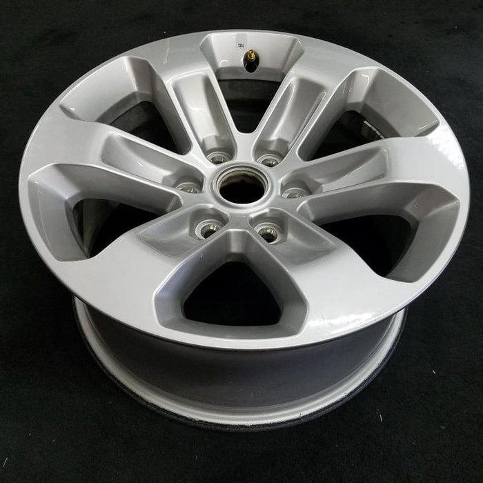 18" CHRYSLER DODGE 1500 PICKUP 19-21 new style 6 lug wheel 18x8 aluminum road wheel 6 spoke opt WBC painted Original OEM Wheel Rim