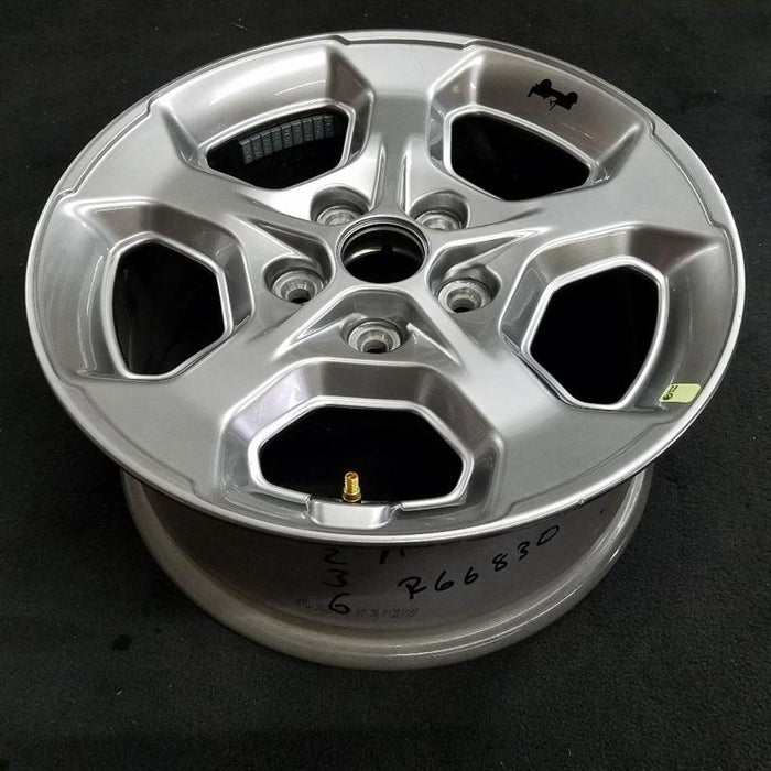 17" JEEP GLADIATOR 20 17x7-1/2 aluminum 5 spoke solid spoke w/o recessed spoke Original OEM Wheel Rim