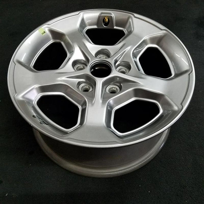 17" JEEP GLADIATOR 20 17x7-1/2 aluminum 5 spoke solid spoke w/o recessed spoke Original OEM Wheel Rim