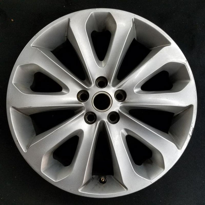 20" RANGE ROVER 13-17 road wheel alloy 20x8-1/2 10 spoke 5 split spoke shadow chrome Original OEM Wheel Rim