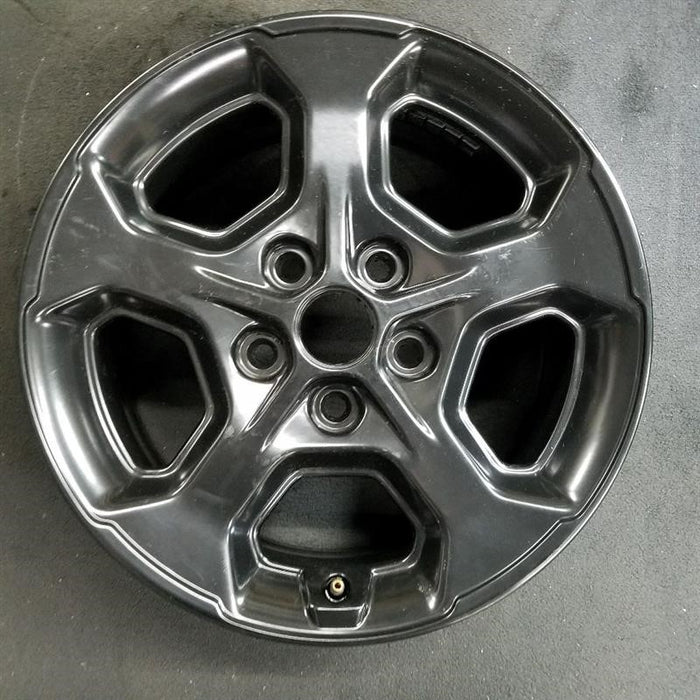 17" JEEP GLADIATOR 20 17x7-1/2 aluminum 5 spoke solid spoke w/o recessed spoke Original OEM Wheel Rim