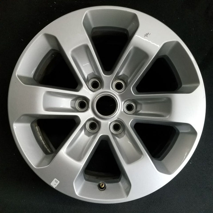 18" CHRYSLER DODGE 1500 PICKUP 19-21 new style 6 lug wheel 18x8 aluminum road wheel 6 spoke opt WBC painted Original OEM Wheel Rim